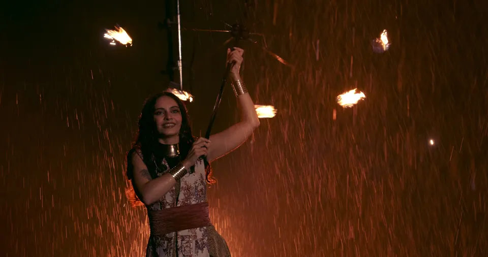 Still from Fire performance