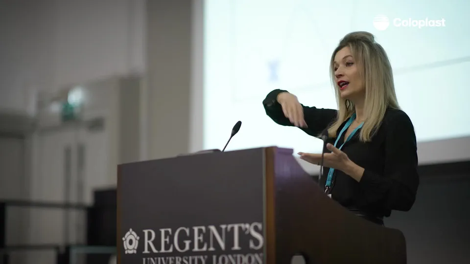 Still from Coloplast — Regent's University London